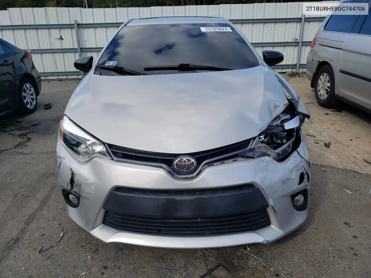 2T1BURHE8GC744706 2016 Toyota Corolla L