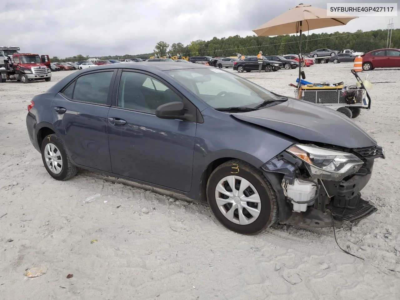 5YFBURHE4GP427117 2016 Toyota Corolla L