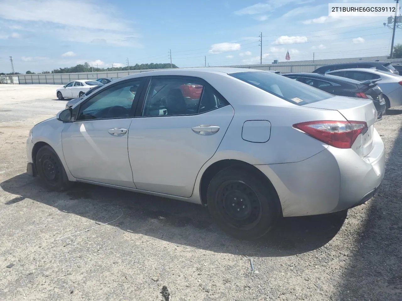 2016 Toyota Corolla L VIN: 2T1BURHE6GC539112 Lot: 73159314