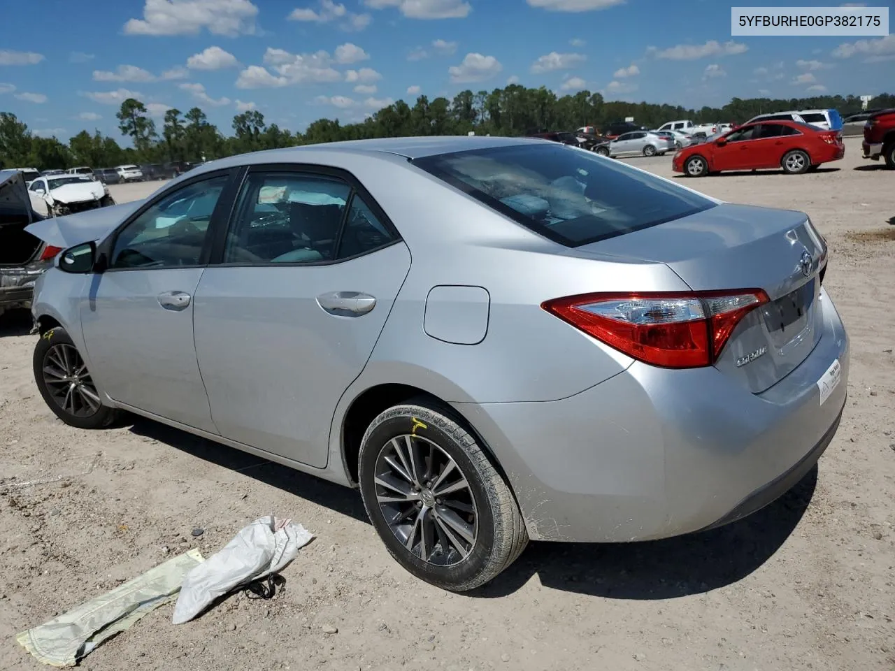 2016 Toyota Corolla L VIN: 5YFBURHE0GP382175 Lot: 73181044