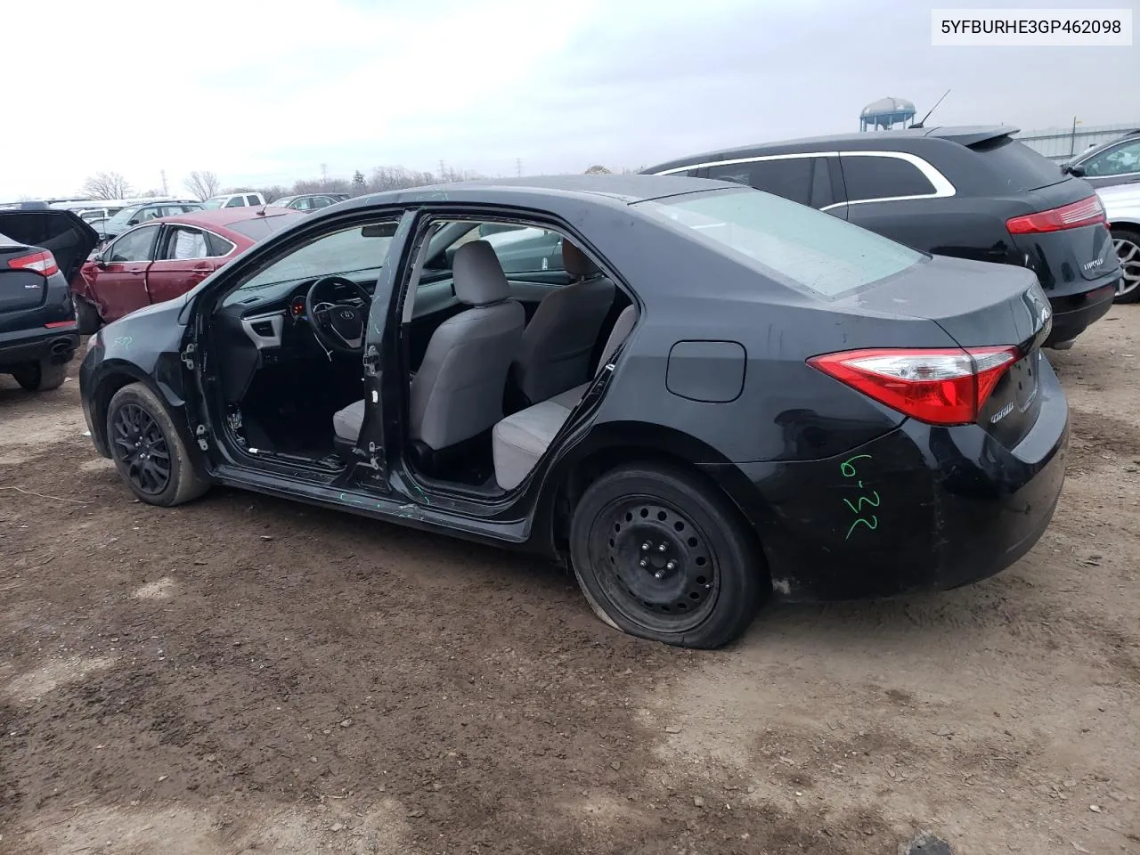 5YFBURHE3GP462098 2016 Toyota Corolla L