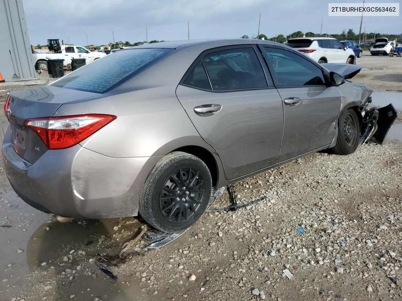 2016 Toyota Corolla L VIN: 2T1BURHEXGC563462 Lot: 73334534