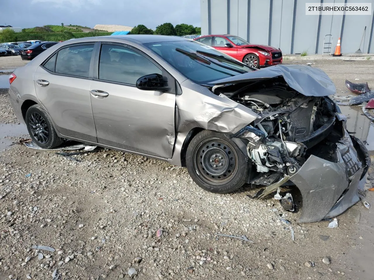 2016 Toyota Corolla L VIN: 2T1BURHEXGC563462 Lot: 73334534