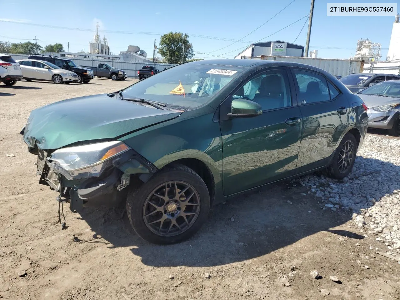 2T1BURHE9GC557460 2016 Toyota Corolla L