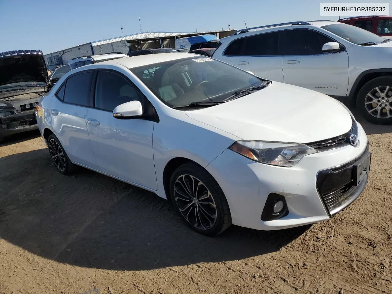 5YFBURHE1GP385232 2016 Toyota Corolla L