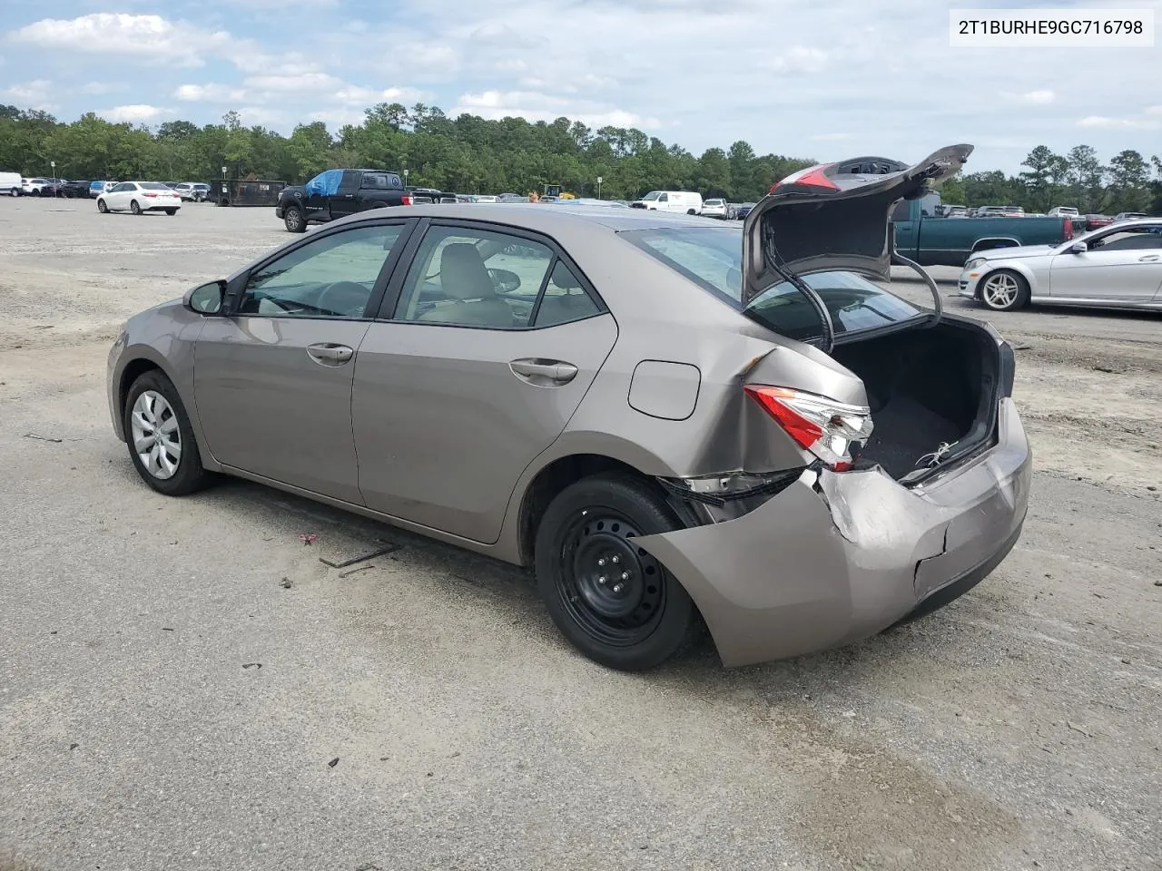 2016 Toyota Corolla L VIN: 2T1BURHE9GC716798 Lot: 73422814