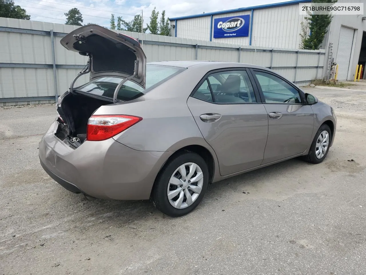 2T1BURHE9GC716798 2016 Toyota Corolla L