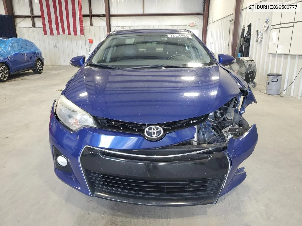 2016 Toyota Corolla L VIN: 2T1BURHEXGC580777 Lot: 73426004