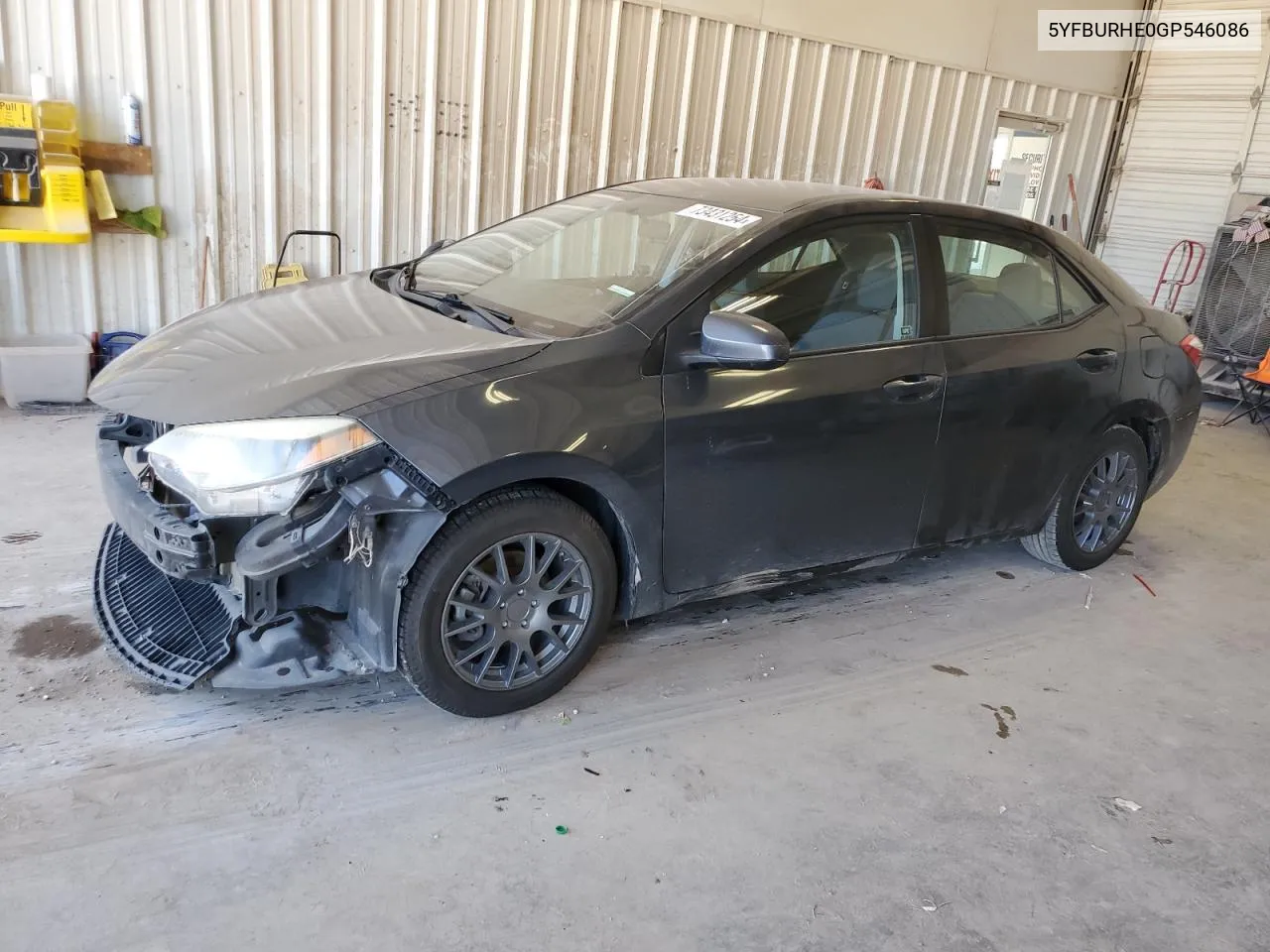 5YFBURHE0GP546086 2016 Toyota Corolla L