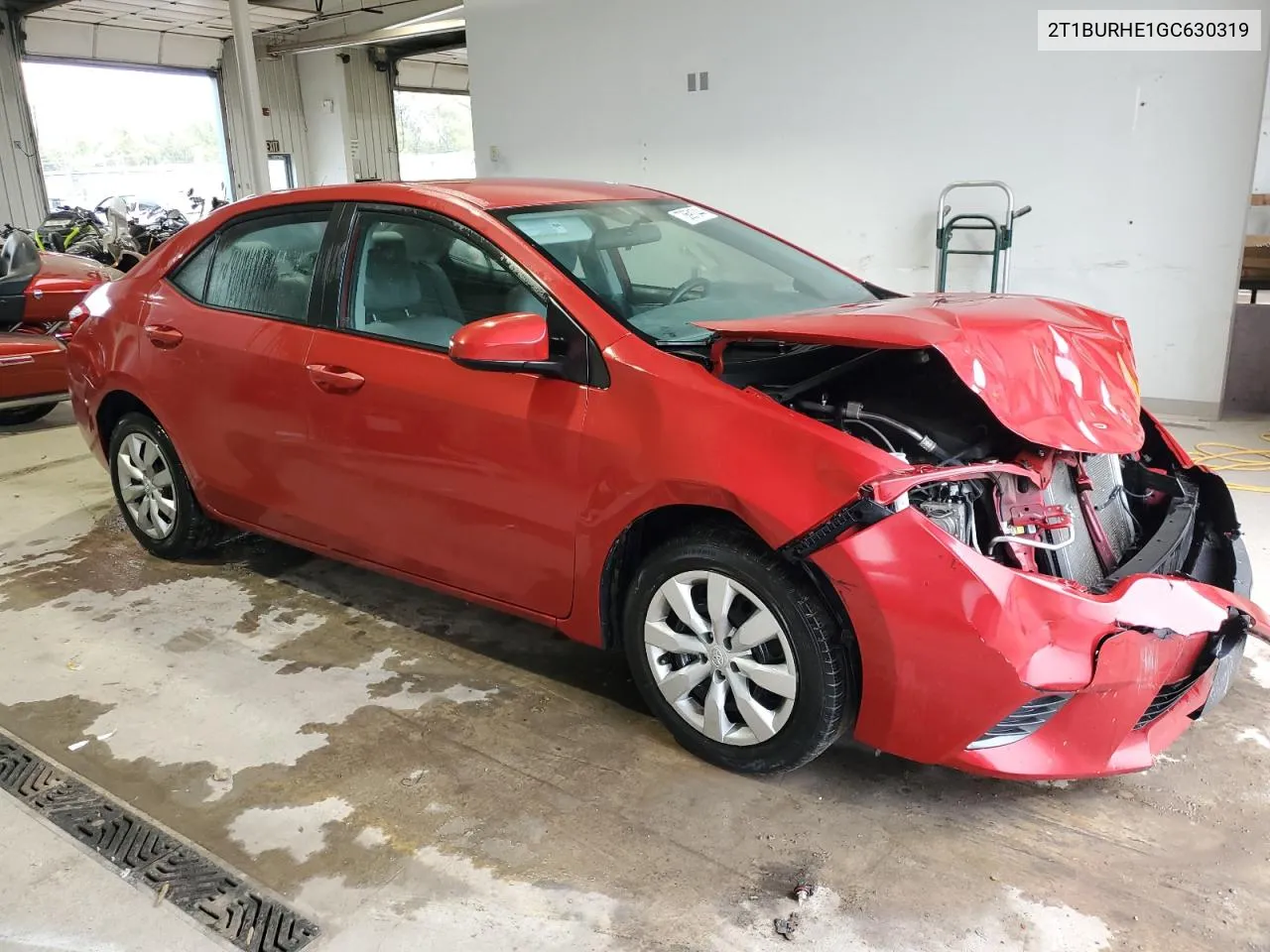 2016 Toyota Corolla L VIN: 2T1BURHE1GC630319 Lot: 73691044