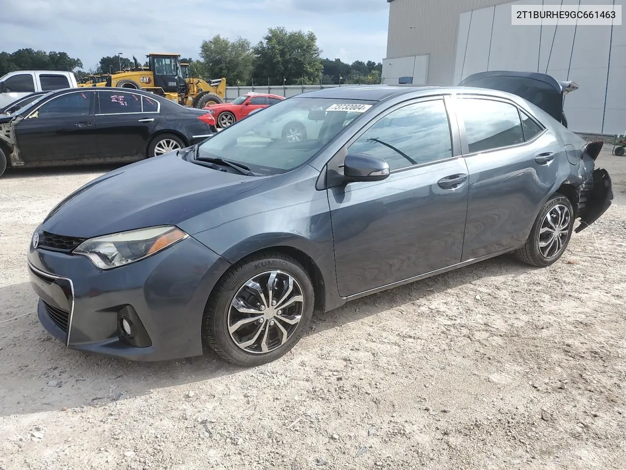 2016 Toyota Corolla L VIN: 2T1BURHE9GC661463 Lot: 73732004