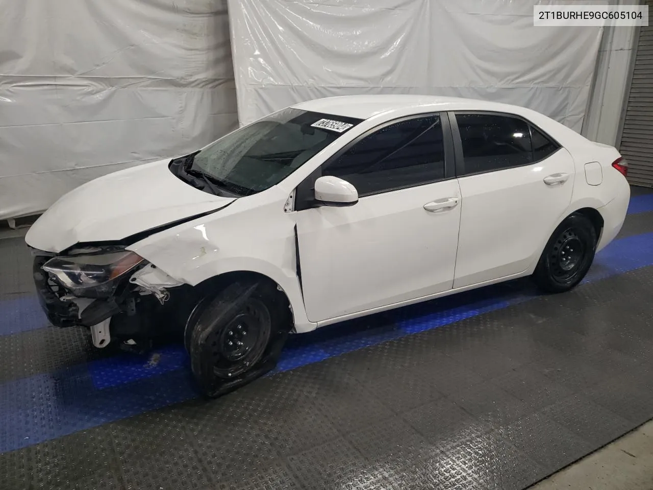 2016 Toyota Corolla L VIN: 2T1BURHE9GC605104 Lot: 73765904