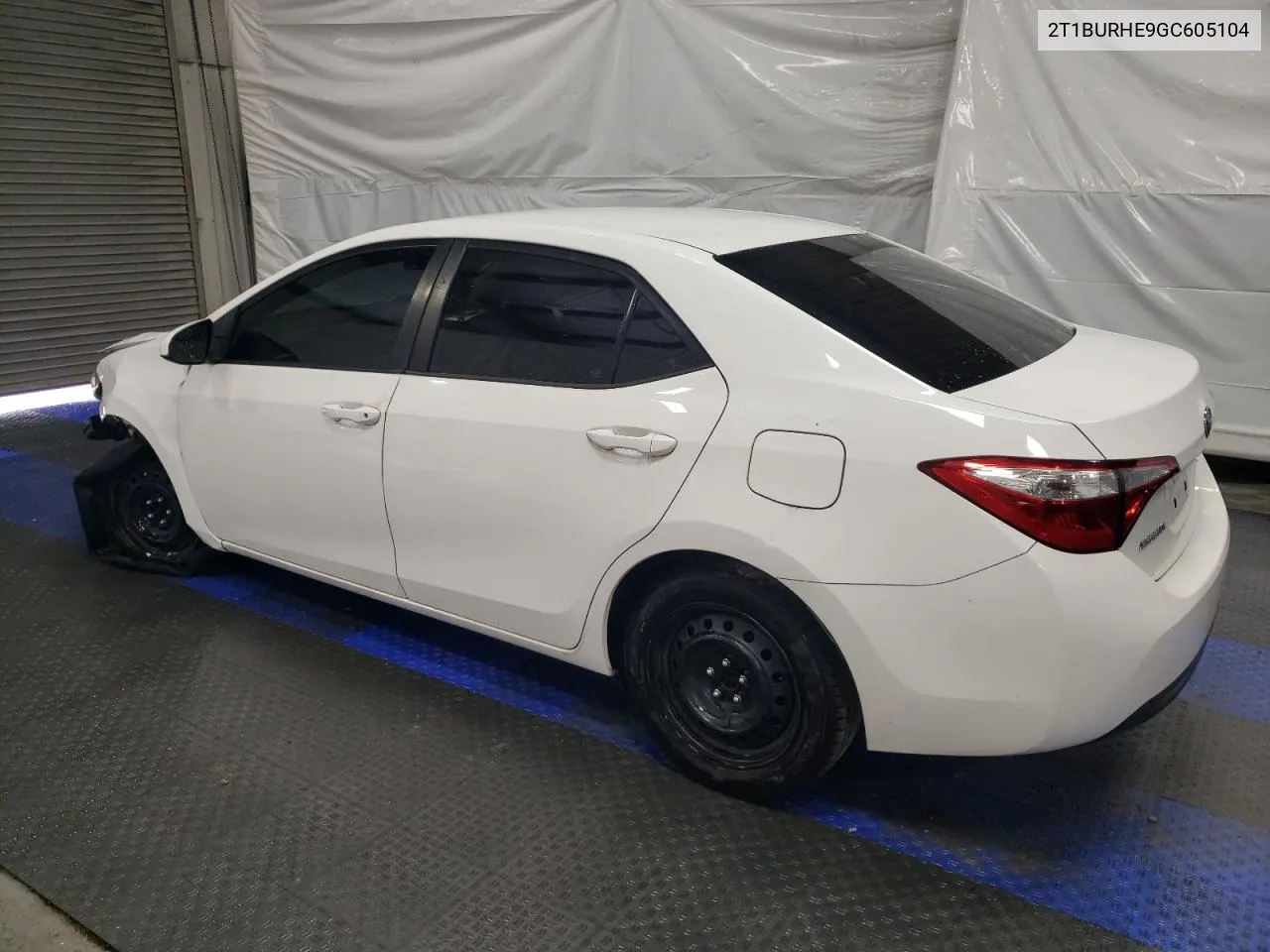 2016 Toyota Corolla L VIN: 2T1BURHE9GC605104 Lot: 73765904