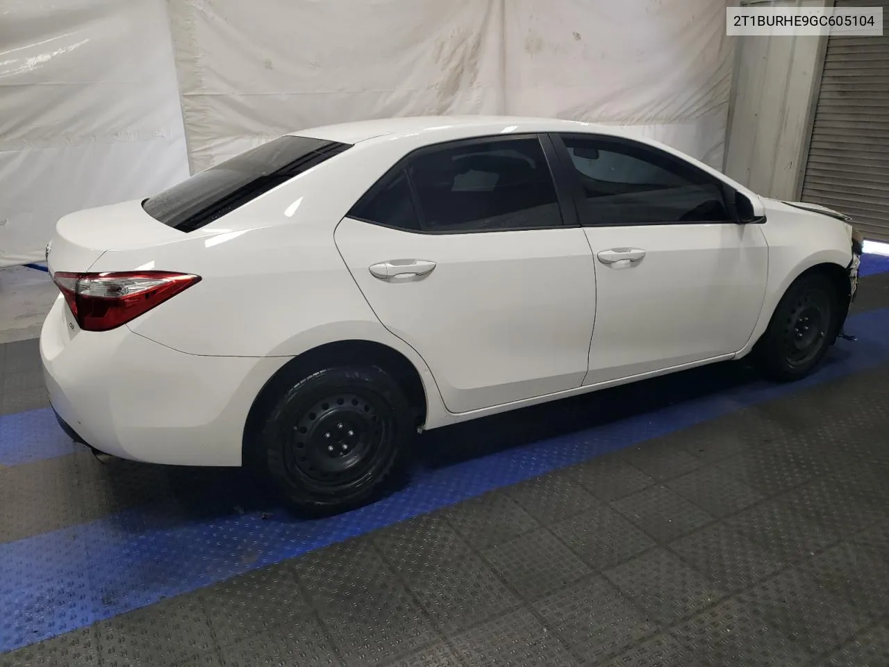 2016 Toyota Corolla L VIN: 2T1BURHE9GC605104 Lot: 73765904