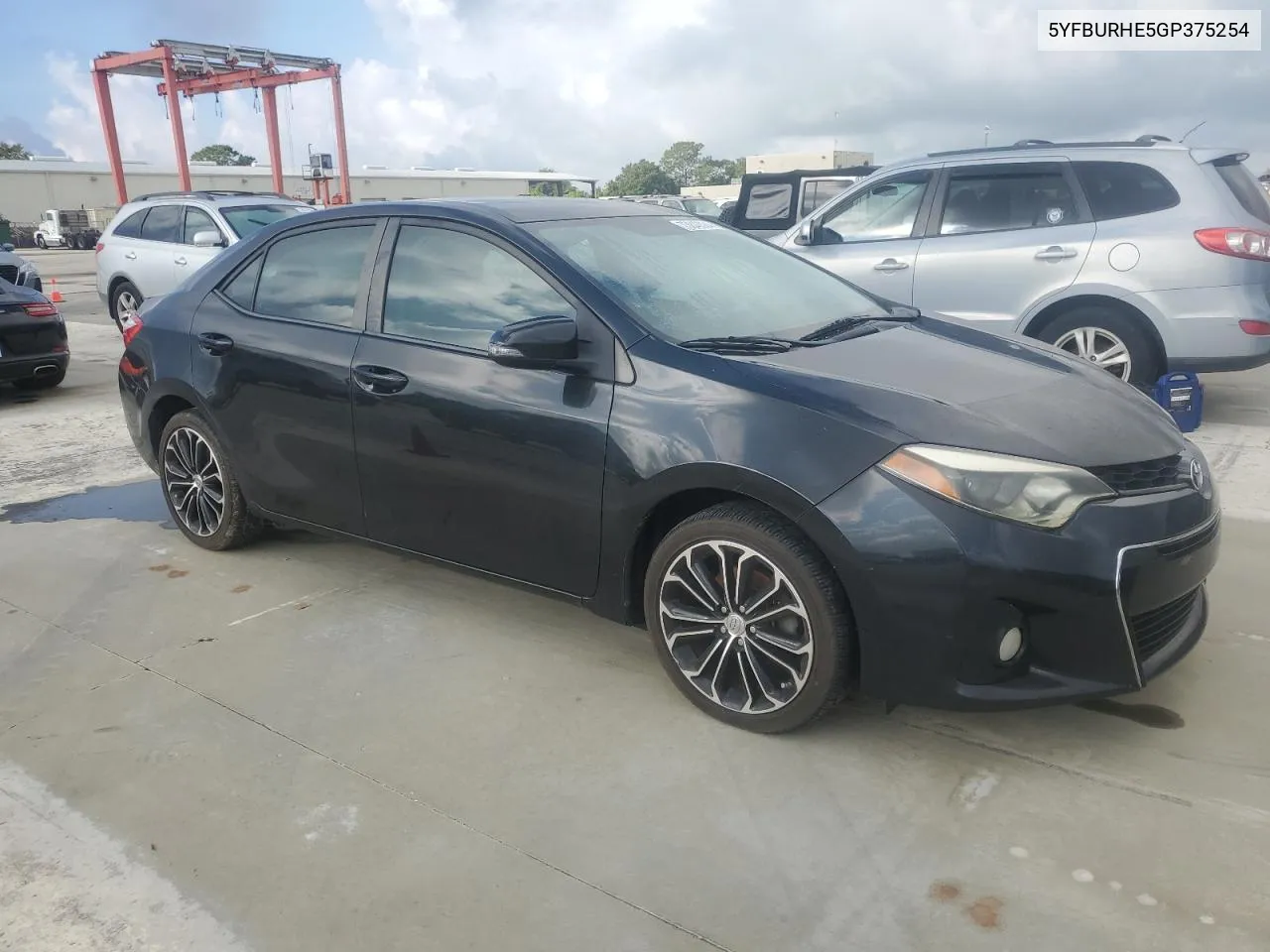 2016 Toyota Corolla L VIN: 5YFBURHE5GP375254 Lot: 73840024