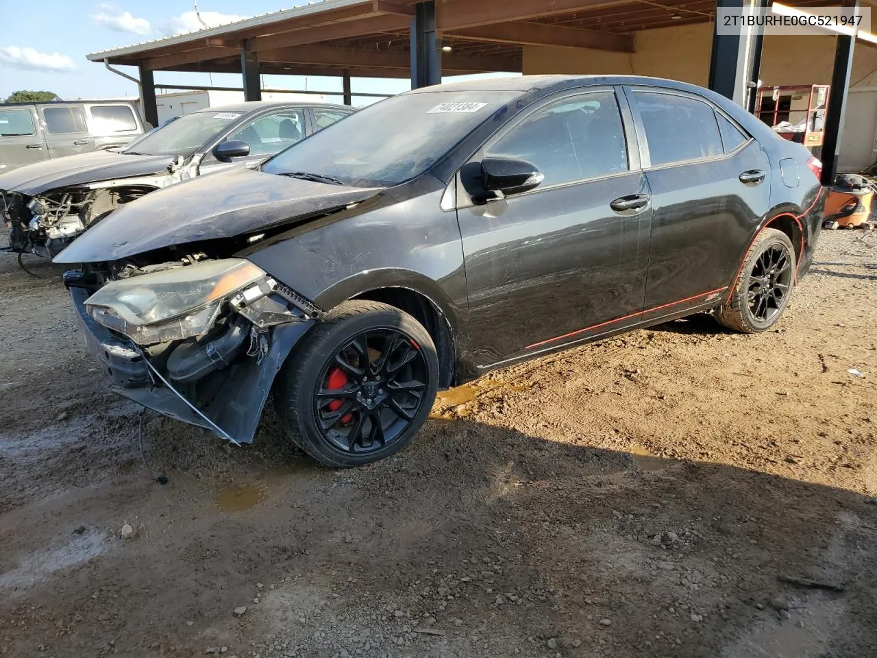 2016 Toyota Corolla L VIN: 2T1BURHE0GC521947 Lot: 74021384