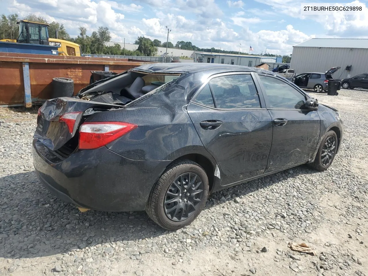 2016 Toyota Corolla L VIN: 2T1BURHE5GC629898 Lot: 74389814