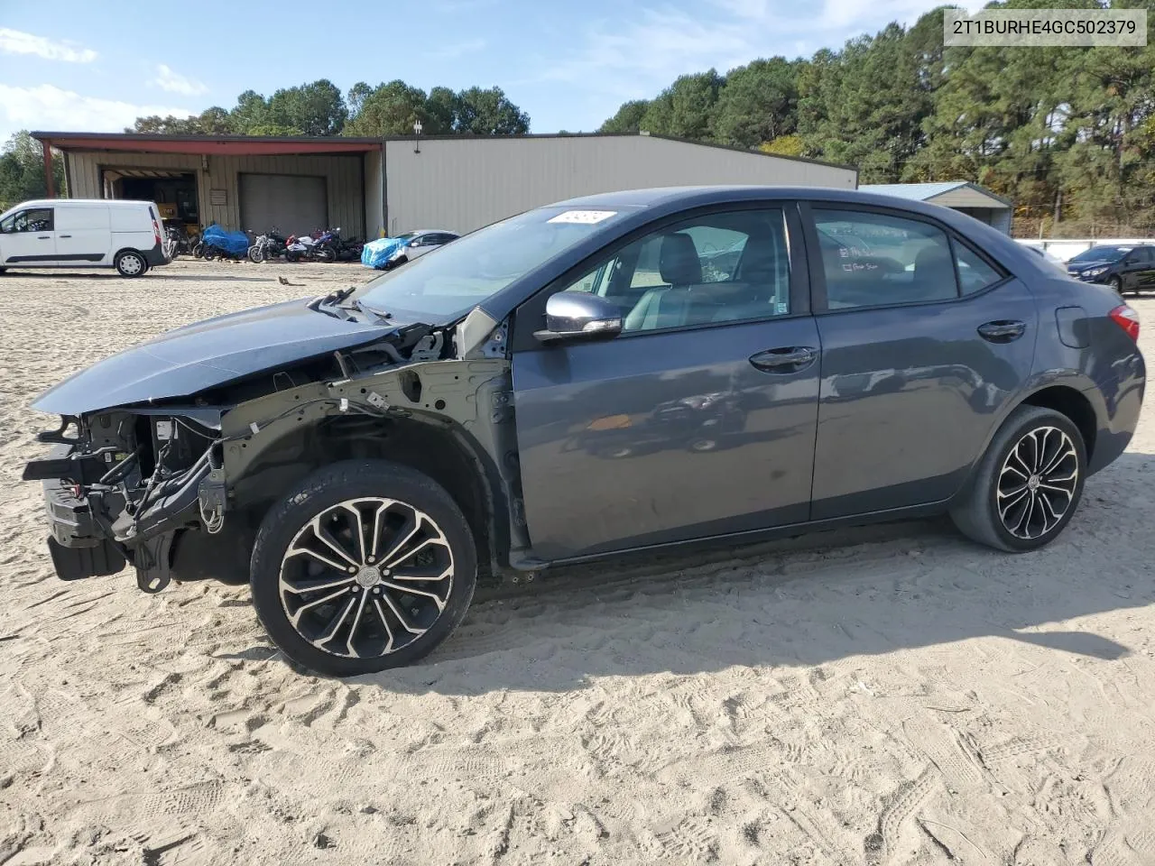 2016 Toyota Corolla L VIN: 2T1BURHE4GC502379 Lot: 74548734