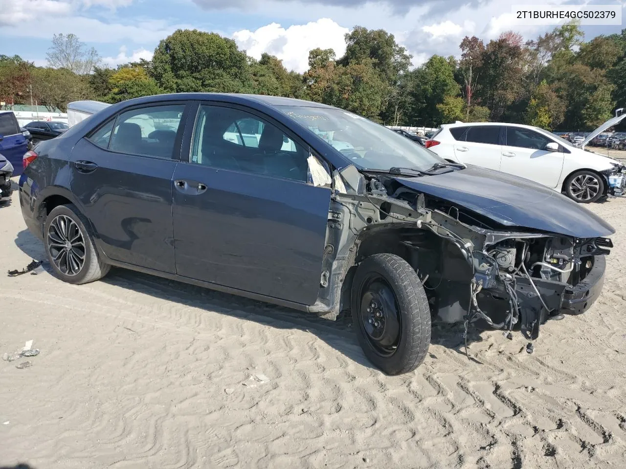 2016 Toyota Corolla L VIN: 2T1BURHE4GC502379 Lot: 74548734