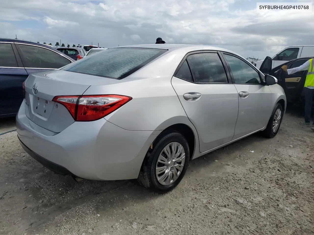 2016 Toyota Corolla L VIN: 5YFBURHE4GP410768 Lot: 74666184