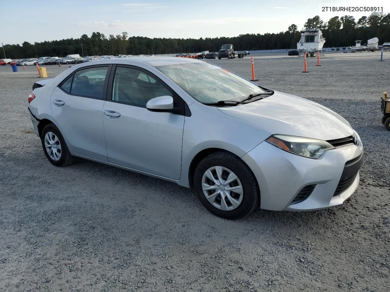 2016 Toyota Corolla L VIN: 2T1BURHE2GC508911 Lot: 74969434