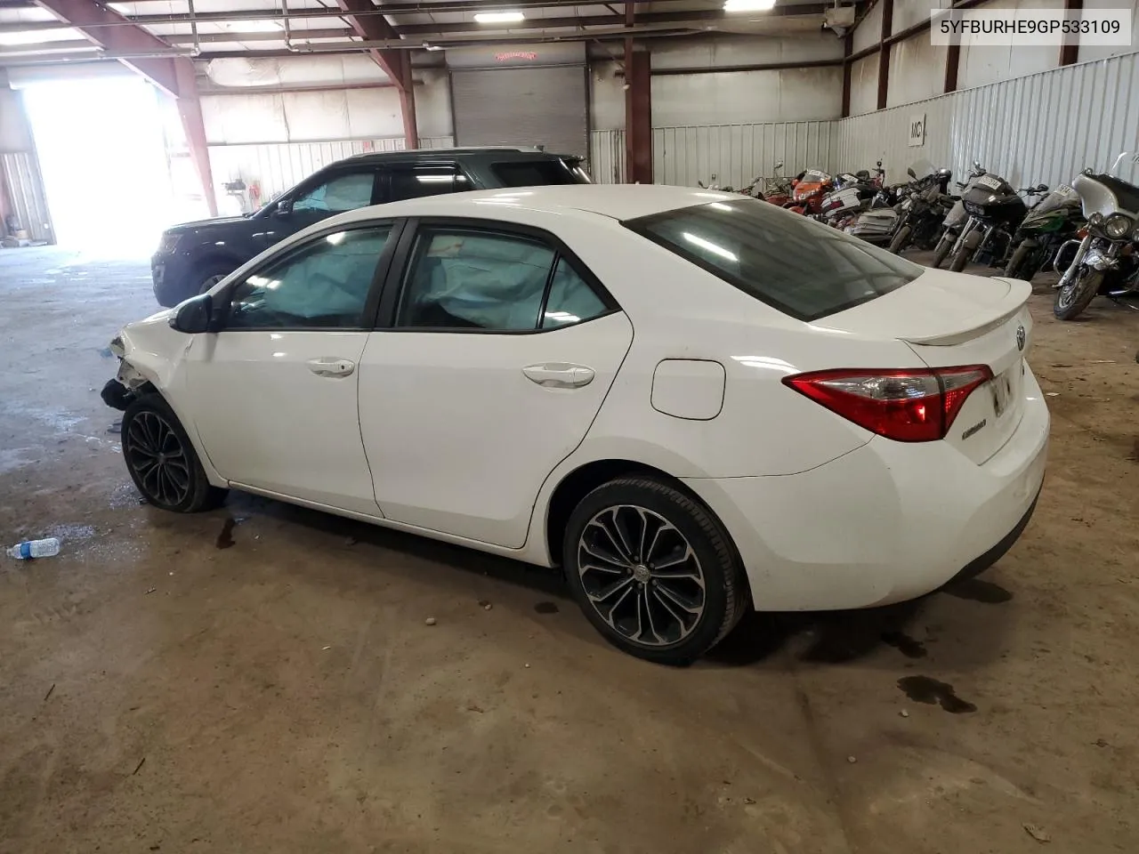 2016 Toyota Corolla L VIN: 5YFBURHE9GP533109 Lot: 74973154