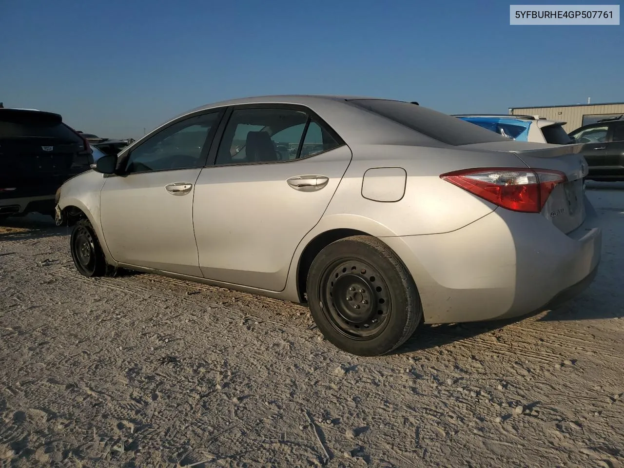 2016 Toyota Corolla L VIN: 5YFBURHE4GP507761 Lot: 74999494