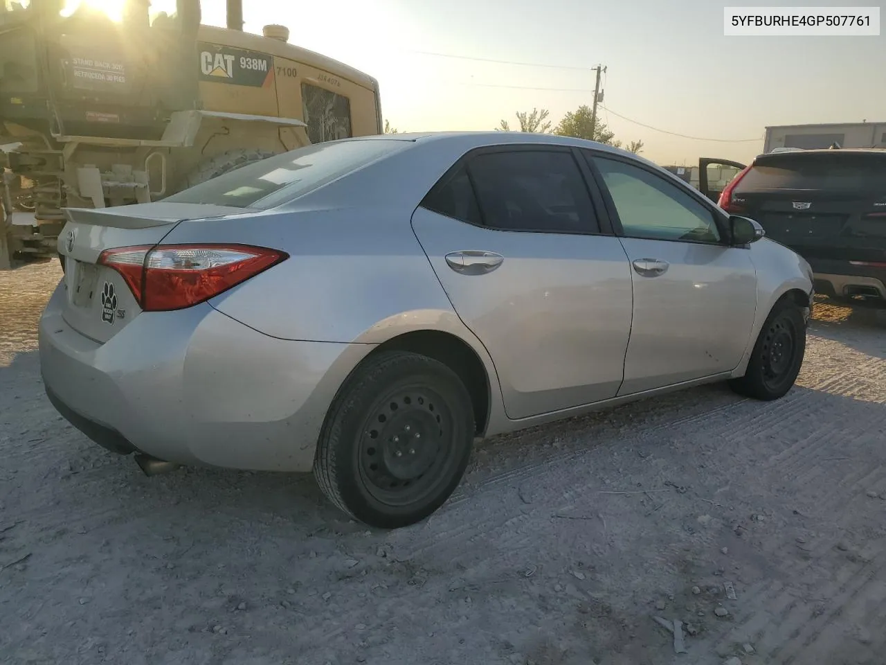 2016 Toyota Corolla L VIN: 5YFBURHE4GP507761 Lot: 74999494