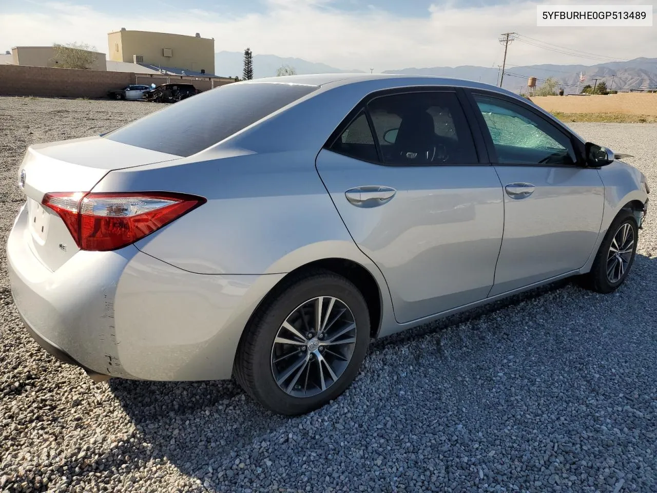 2016 Toyota Corolla L VIN: 5YFBURHE0GP513489 Lot: 75060784