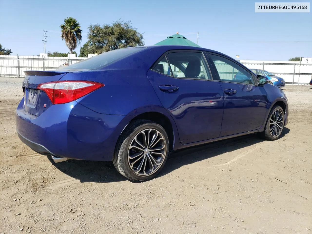 2016 Toyota Corolla L VIN: 2T1BURHE6GC495158 Lot: 75307794