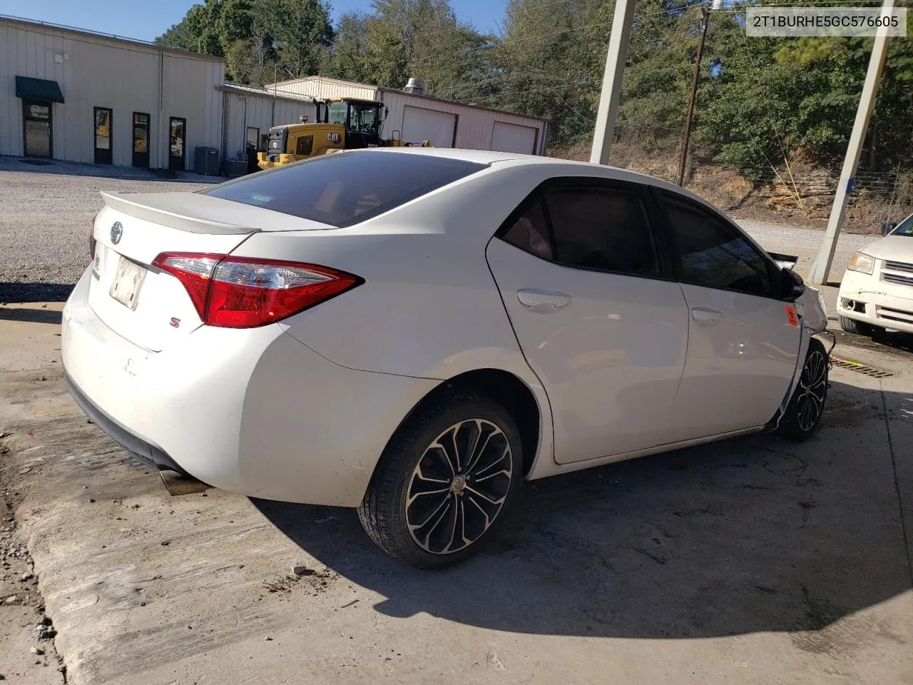 2016 Toyota Corolla L VIN: 2T1BURHE5GC576605 Lot: 75840654