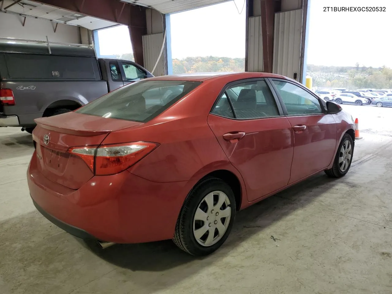 2016 Toyota Corolla L VIN: 2T1BURHEXGC520532 Lot: 75885354