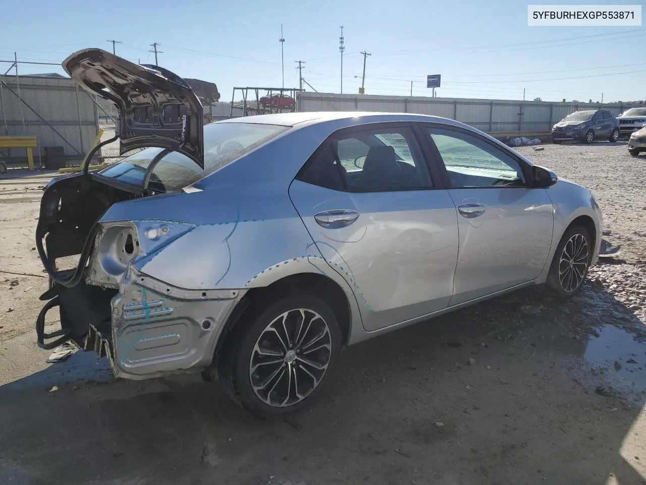 5YFBURHEXGP553871 2016 Toyota Corolla L