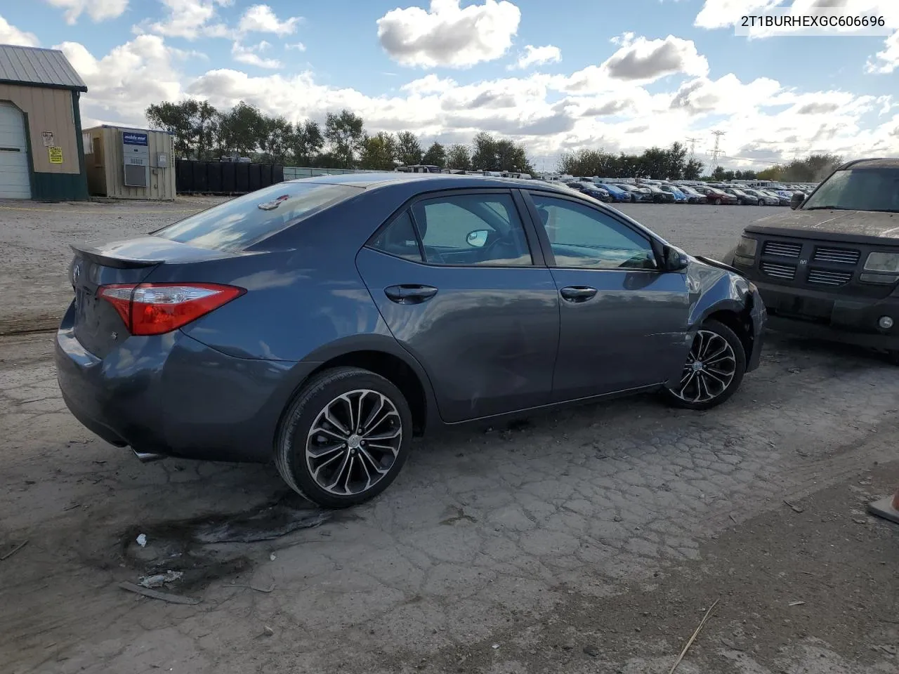 2016 Toyota Corolla L VIN: 2T1BURHEXGC606696 Lot: 76072384