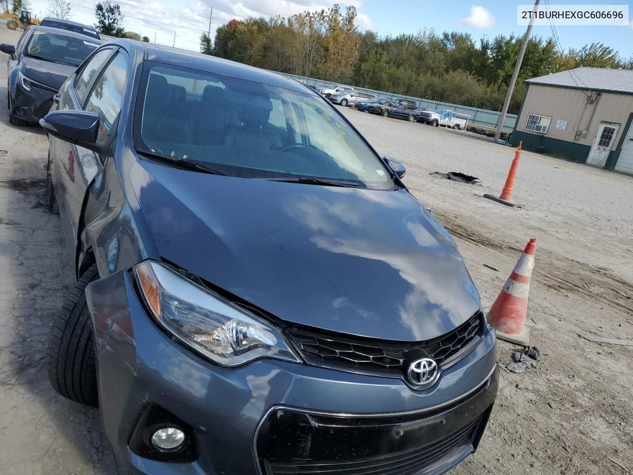 2016 Toyota Corolla L VIN: 2T1BURHEXGC606696 Lot: 76072384