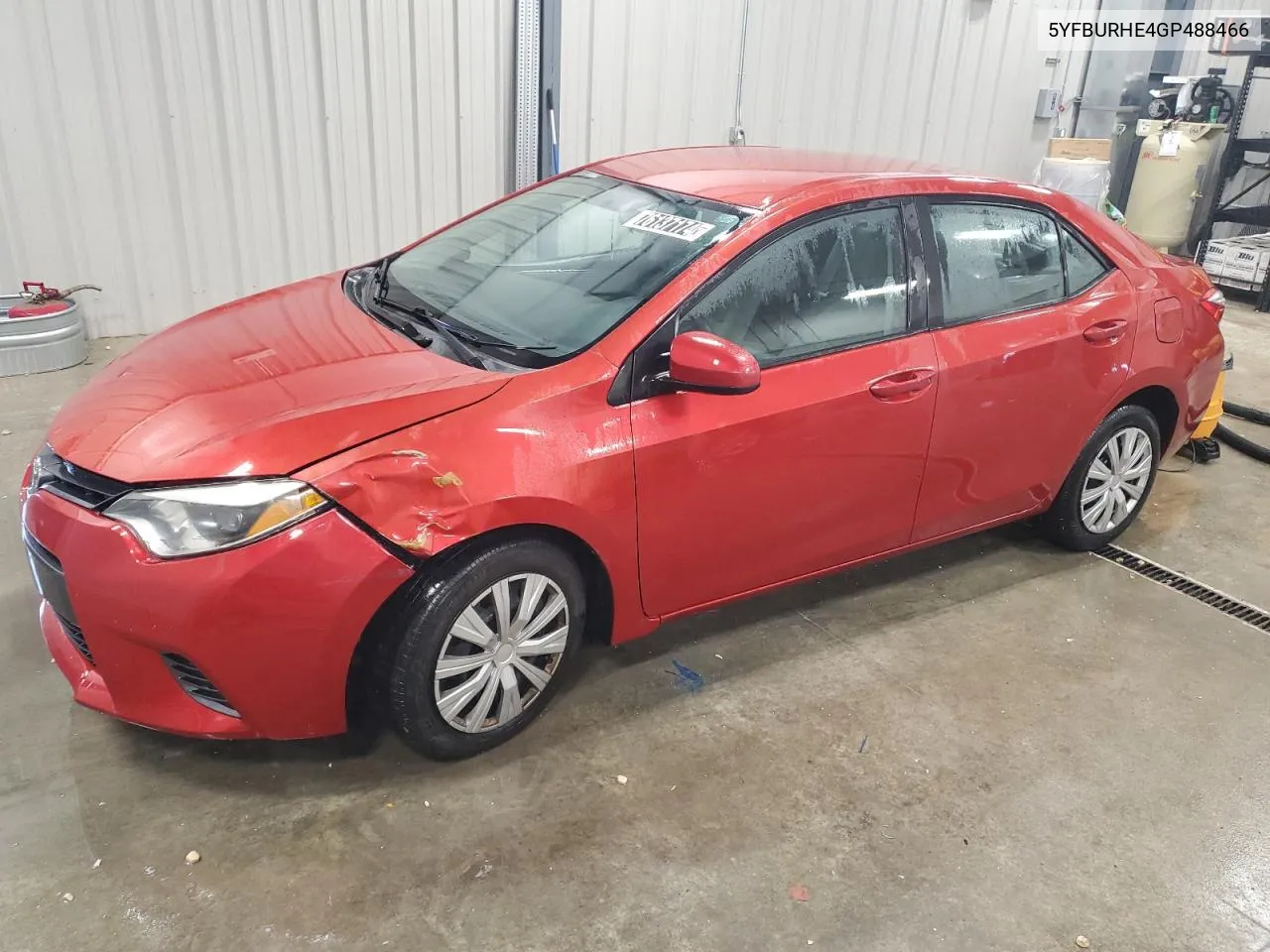 2016 Toyota Corolla L VIN: 5YFBURHE4GP488466 Lot: 76137174