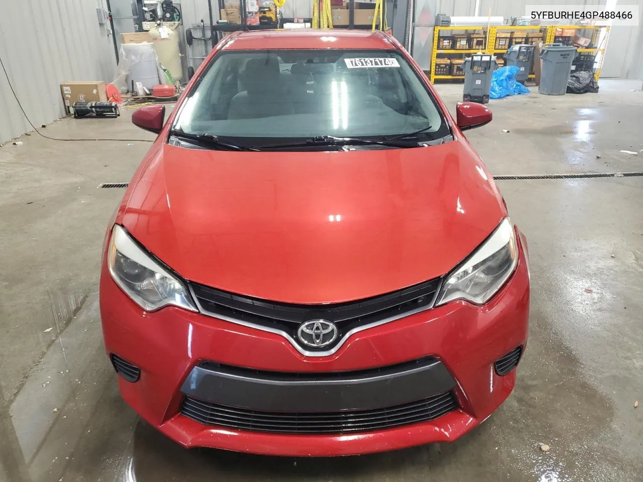 2016 Toyota Corolla L VIN: 5YFBURHE4GP488466 Lot: 76137174