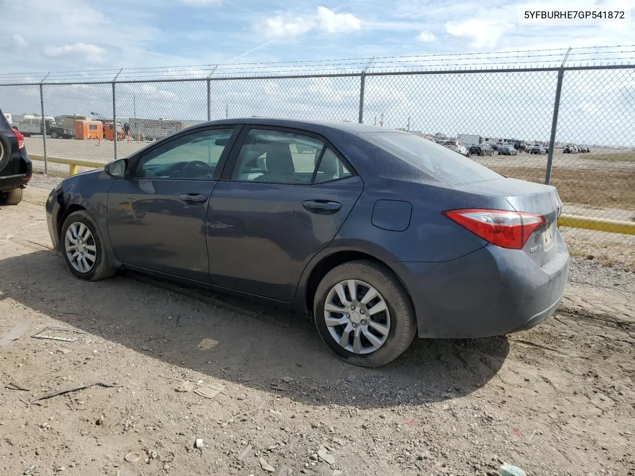 2016 Toyota Corolla L VIN: 5YFBURHE7GP541872 Lot: 76824544