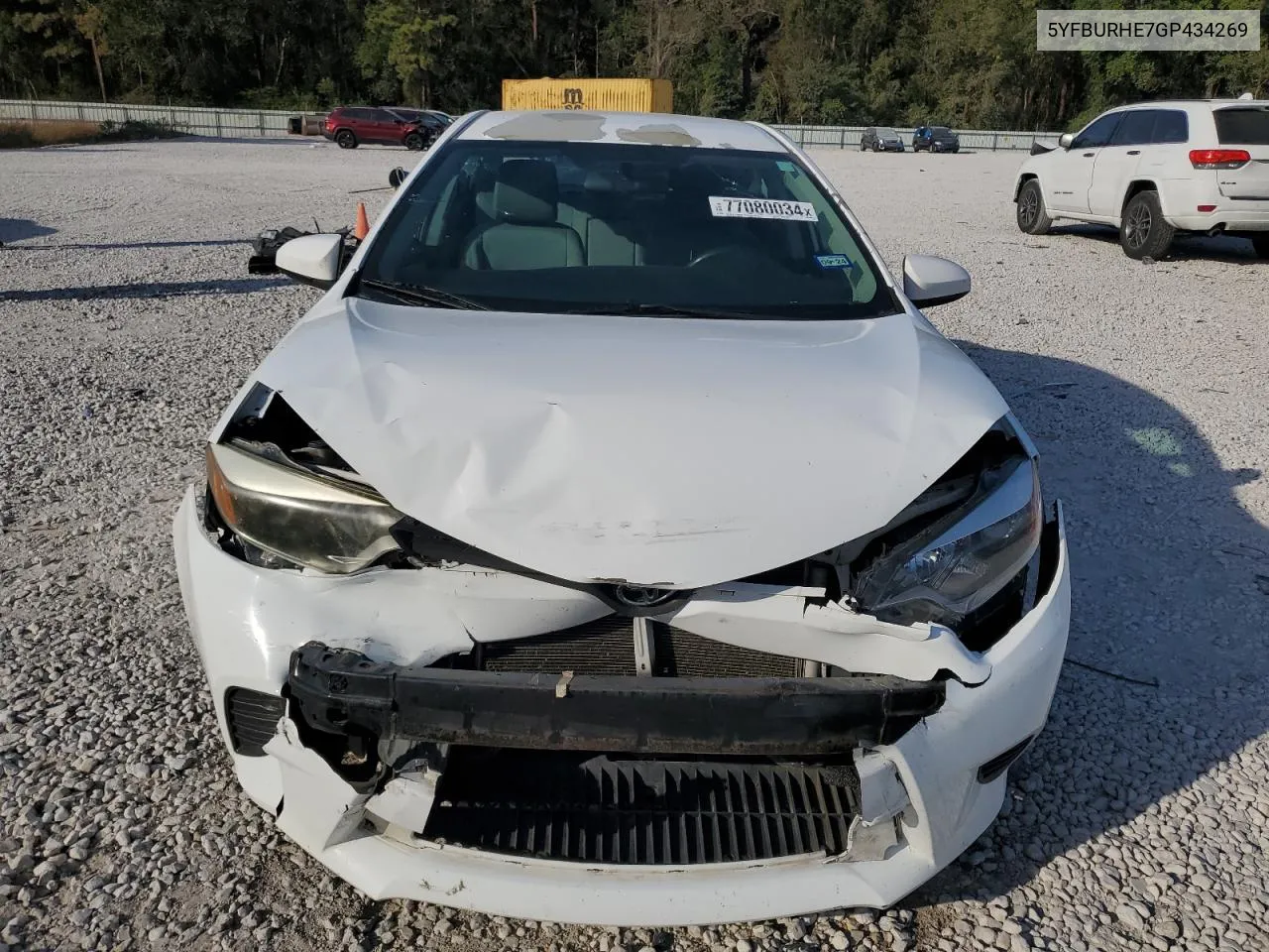 5YFBURHE7GP434269 2016 Toyota Corolla L