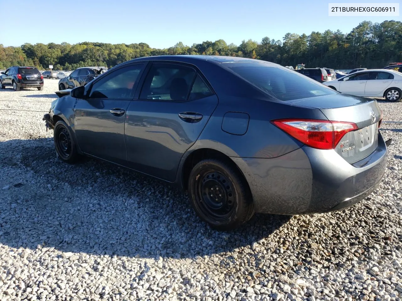 2016 Toyota Corolla L VIN: 2T1BURHEXGC606911 Lot: 77081954