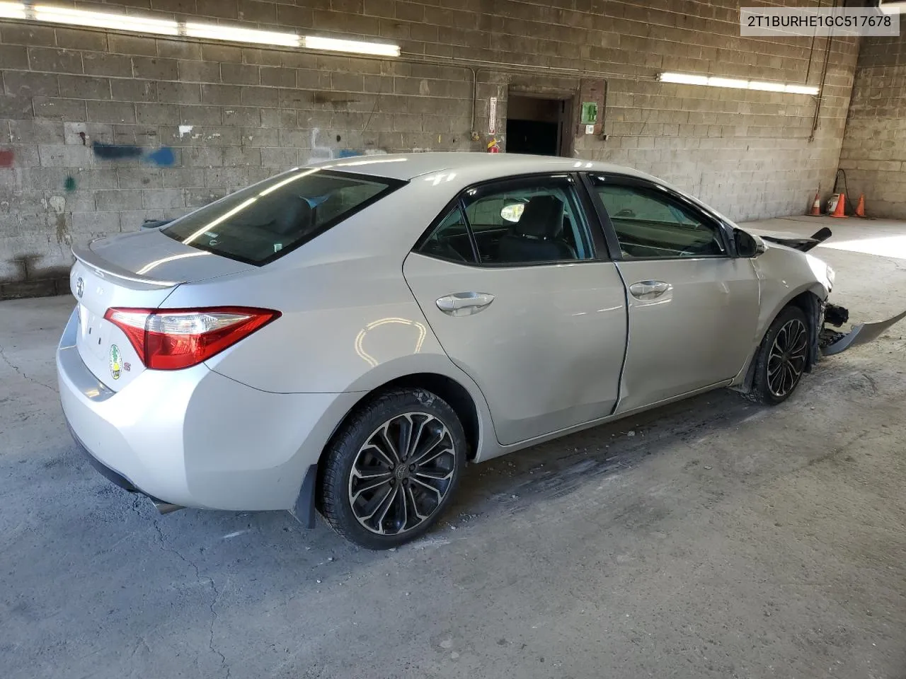 2016 Toyota Corolla L VIN: 2T1BURHE1GC517678 Lot: 77101754