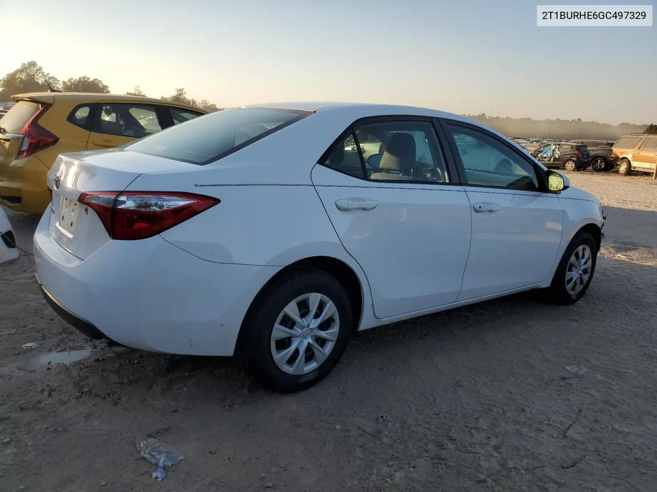 2016 Toyota Corolla L VIN: 2T1BURHE6GC497329 Lot: 77110814