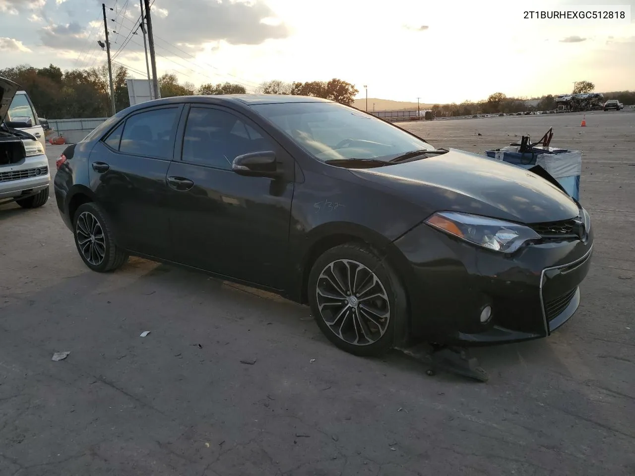 2016 Toyota Corolla L VIN: 2T1BURHEXGC512818 Lot: 77143124