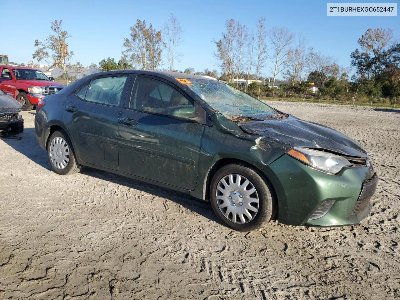 2016 Toyota Corolla L VIN: 2T1BURHEXGC652447 Lot: 77229944