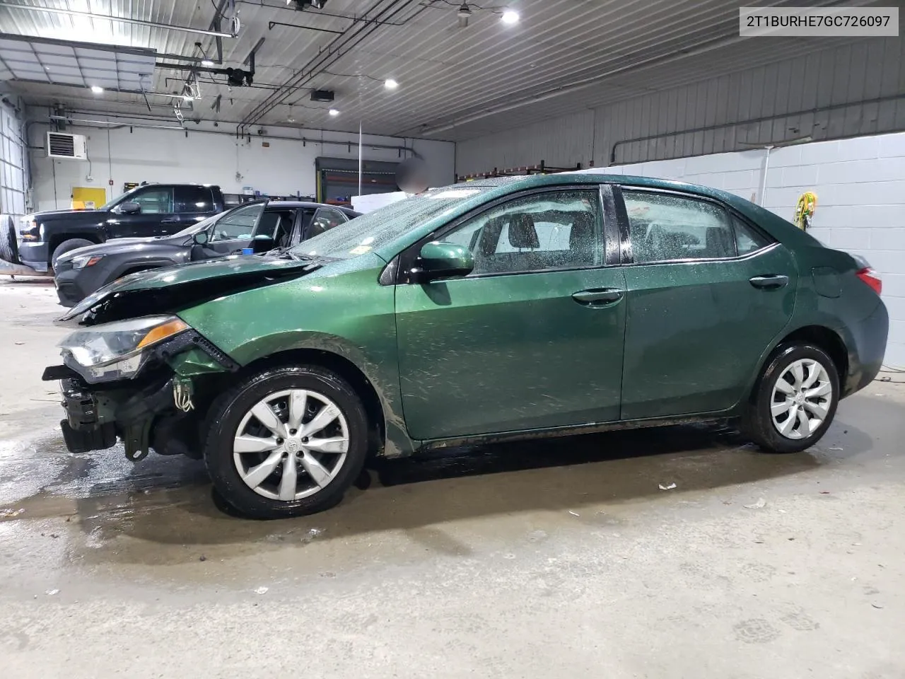 2016 Toyota Corolla L VIN: 2T1BURHE7GC726097 Lot: 77325334