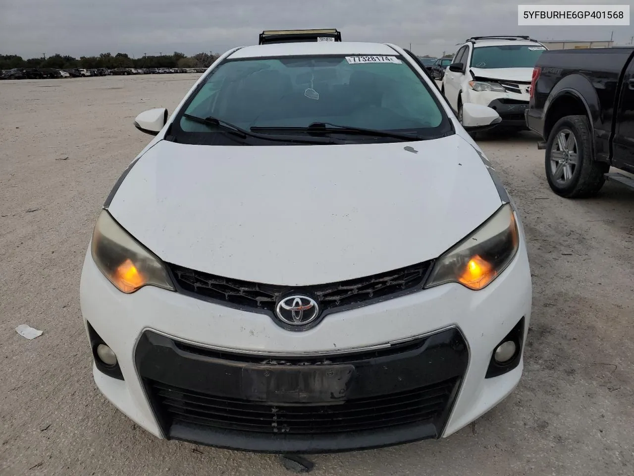 2016 Toyota Corolla L VIN: 5YFBURHE6GP401568 Lot: 77328174