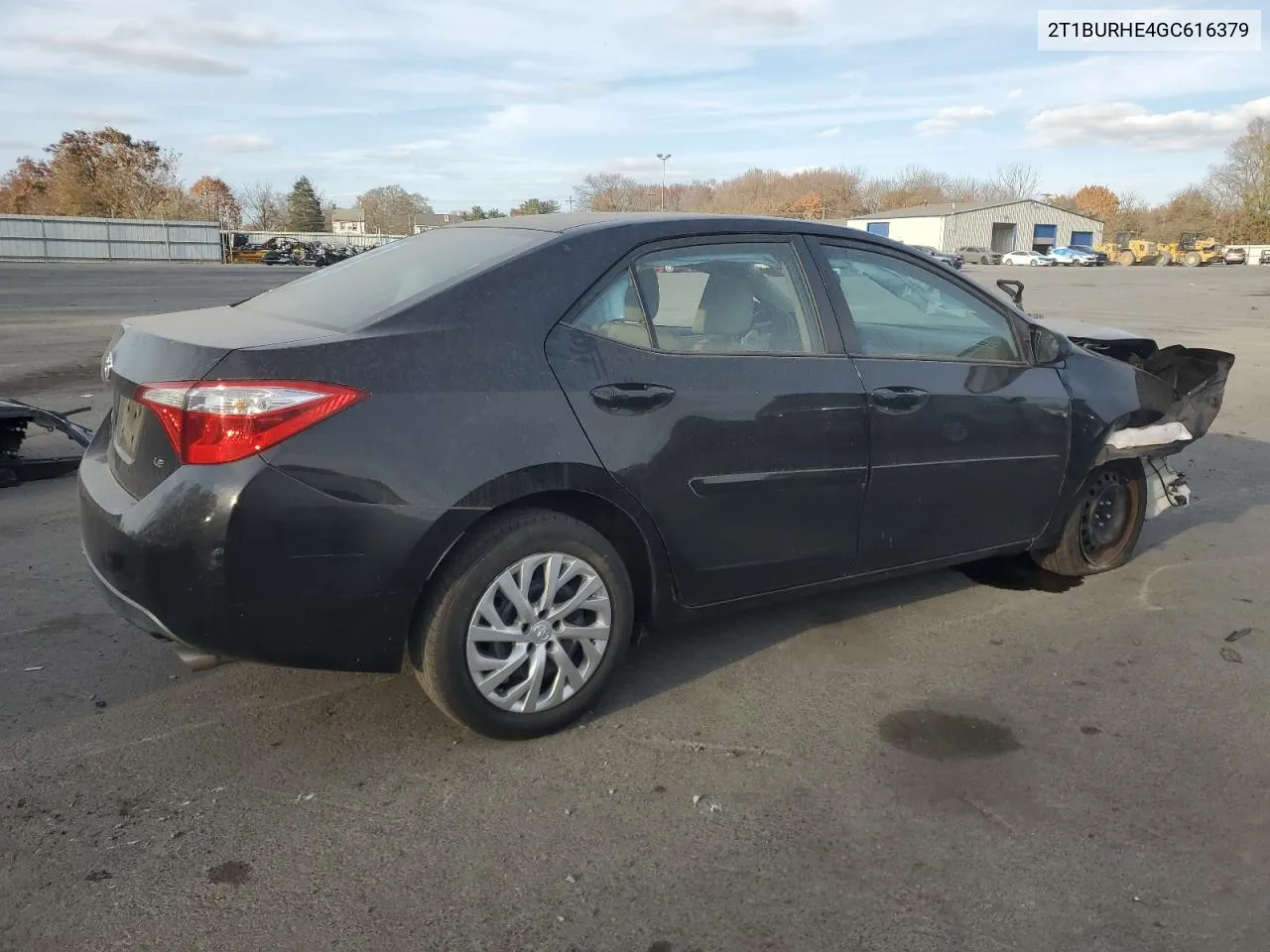 2016 Toyota Corolla L VIN: 2T1BURHE4GC616379 Lot: 77342324