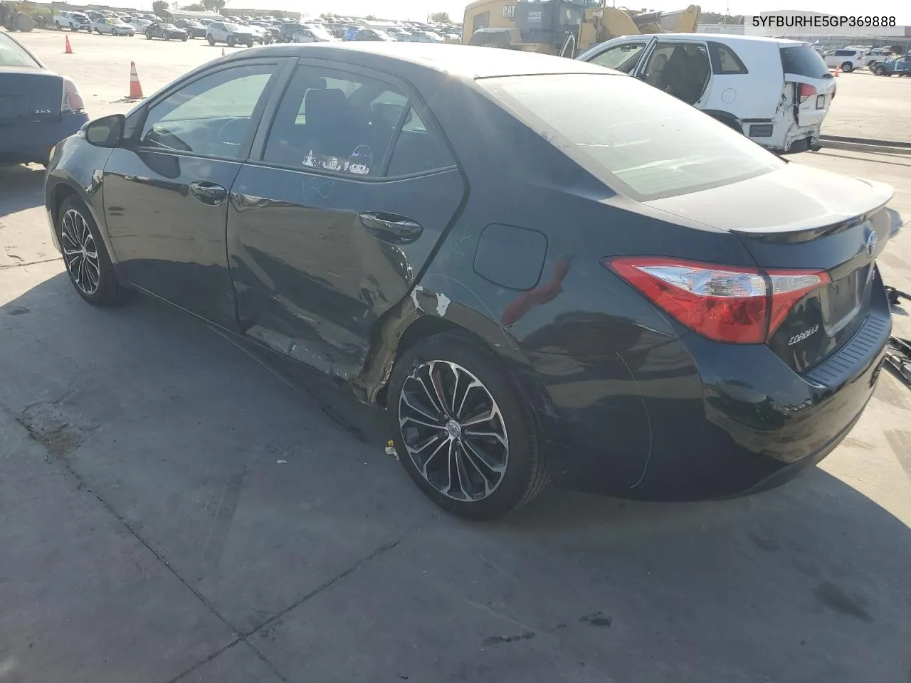 2016 Toyota Corolla L VIN: 5YFBURHE5GP369888 Lot: 77520044