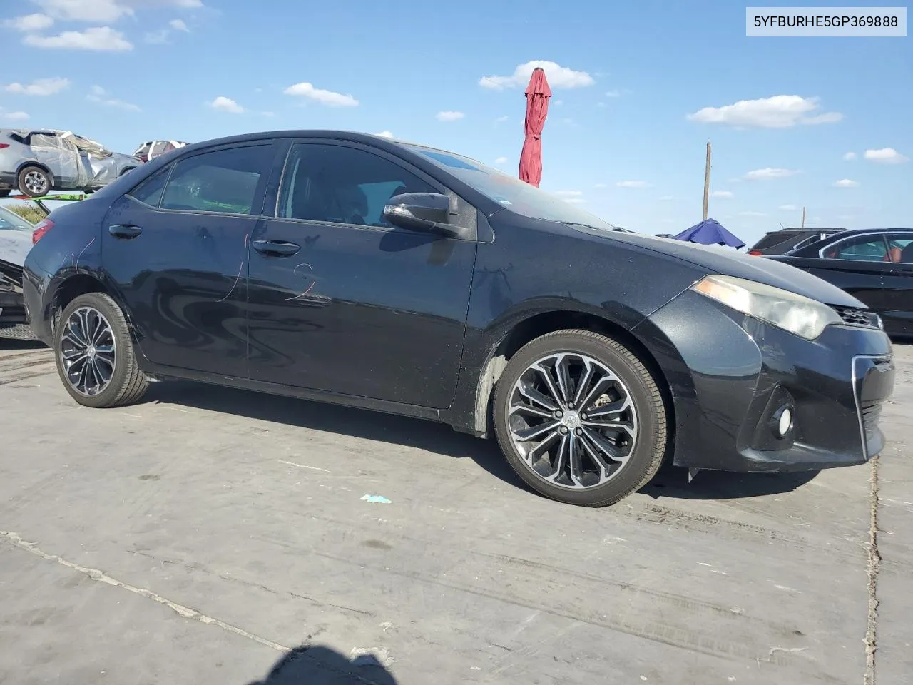 5YFBURHE5GP369888 2016 Toyota Corolla L