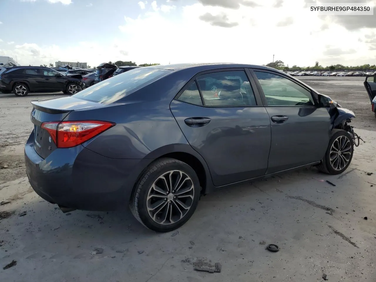 2016 Toyota Corolla L VIN: 5YFBURHE9GP484350 Lot: 77537424